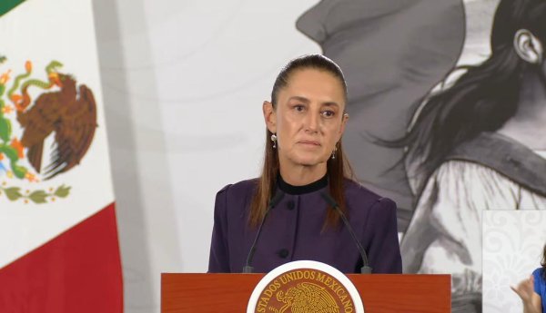 “No se porque pusieron carteles para evitar una manifestación”, Sheinbaum reacciona a protesta de Morena en Chihuahua