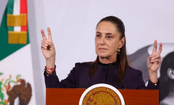 “No me lo dice a mí”: Sheinbaum niega que Trump se refiera a ella cuando afirma que México está gobernado por narcos
