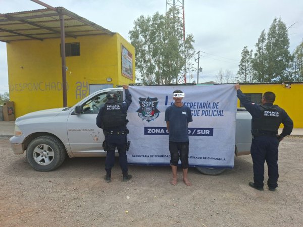 Refuerza SSPE vigilancia carretera; asegura vehículo robado con violencia en Satevó