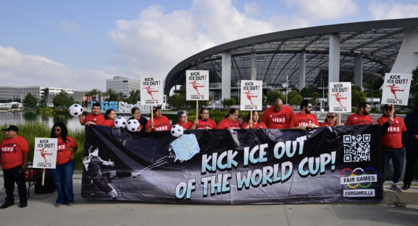 Trabajadores del estadio de Los Angeles amenazan con huelga si ICE opera durante el Mundial 2026