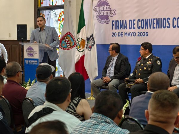 Encabeza Gilberto Loya firma de convenio para profesionalizar a policías de 16 municipios; fortalece SSPE la seguridad local