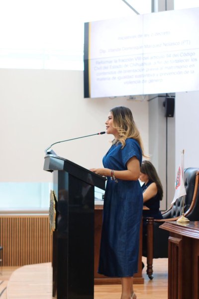 Propone Irlanda Márquez talleres prematrimoniales obligatorios contra la violencia de género en Chihuahua