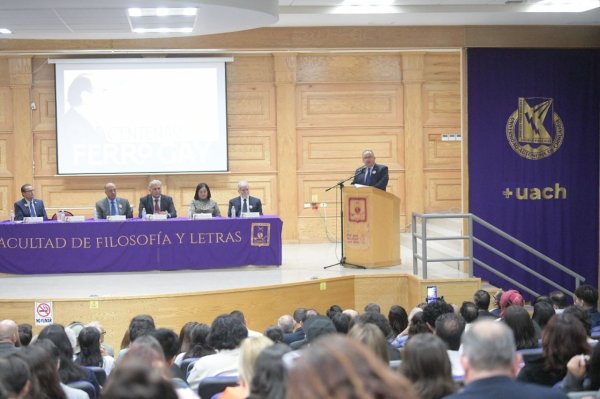 La FFyL-UACH celebra centenario de Federico Ferro Gay y su legado académico