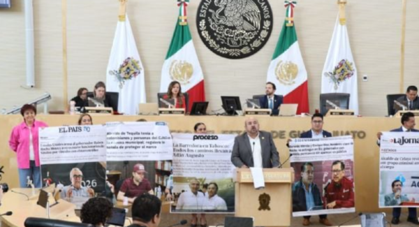 En Congreso de Guanajuato, PAN acusa a morenistas de nexos con el crimen organizado