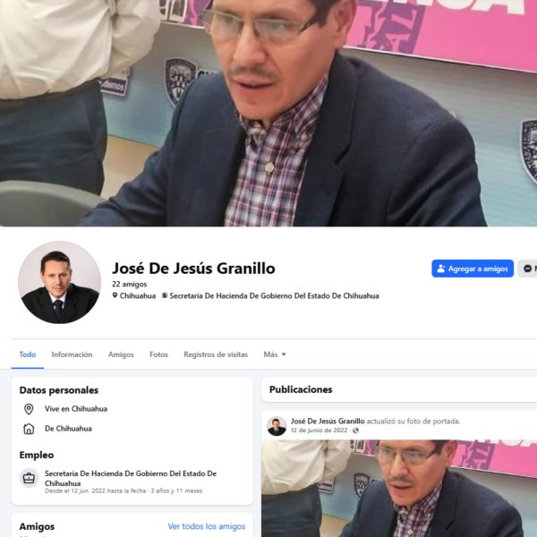 Advierte Hacienda perfil falso a nombre del secretario José de Jesús Granillo