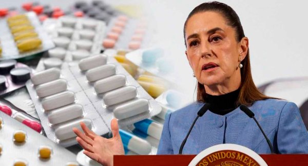 Claudia Sheinbaum asegura que hay 80% de abasto de medicamentos en el país