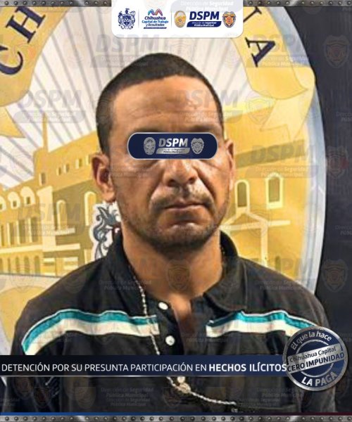 Detuvo Policía Municipal a sujeto con envoltorios de aparente droga en Camino Real