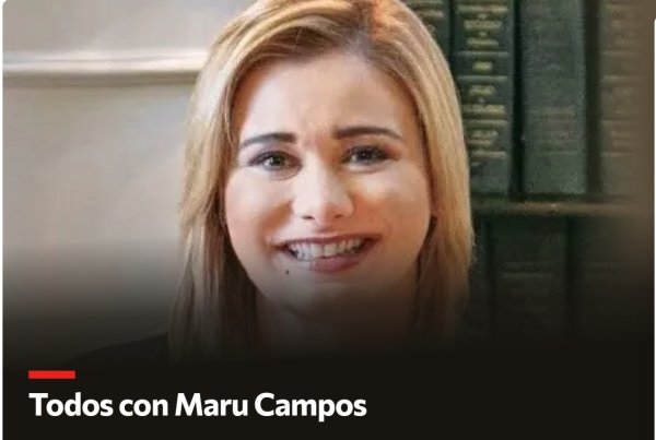Lanzan colecta de firmas en apoyo a Maru Campos