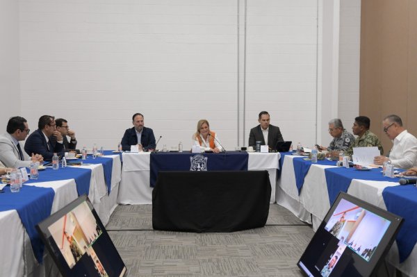 Maru Campos preside Mesa Estatal de Seguridad en ciudad Cuauhtémoc