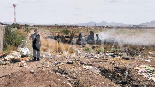 Se incendia jacal en Punta Oriente; hombre resulta con quemaduras