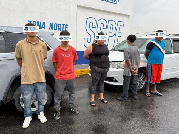 Detiene SSPE a cinco personas y asegura dos vehículos relacionados con homicidio y privación ilegal de la libertad en Ciudad Juárez
