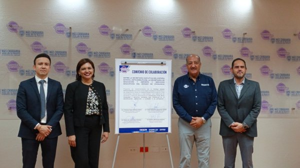 Firman convenio de colaboración Secretaría de Educación y Deporte y la Secretaría Ejecutiva del Sistema Estatal Anticorrupción