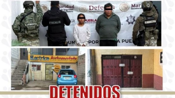 Rescatan a dos menores y detienen a implicados en pornografía infantil en Puebla