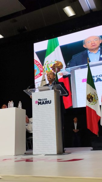 Lo que México exige son más Maru Campos y menos Rubén Rocha: Felipe Calderón