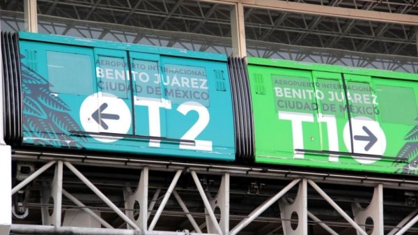 Reportan humo en la Terminal 2 del AICM después de que Sheinbaum hiciera la entrega de obras