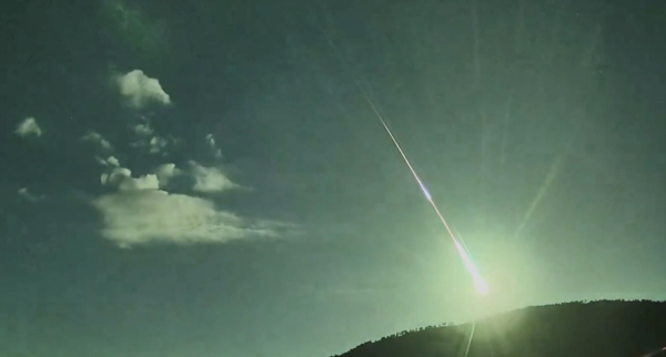 Meteoro explota sobre Estados Unidos con una explosión equivalente a 300 toneladas de TNT