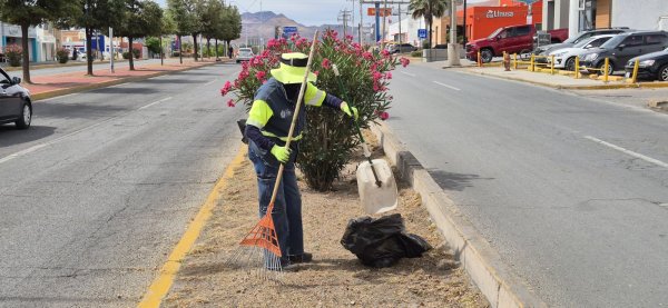 Retiró Municipio más de 73 toneladas de basura y maleza de vialidades durante mayo