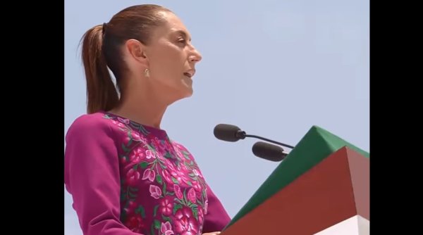 Se lanza Sheinbaum contra EU, Fox y Calderón, “ese si fue un narcogobierno pactado con EU”