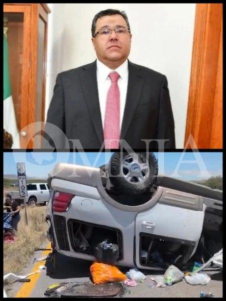 Muere director de la JMAS de Juárez en trágico accidente sobre la carretera Chihuahua–Juárez